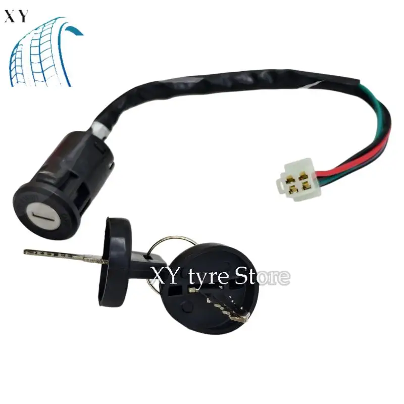 Off road motorcycle accessories ATV beach bike universal start ignition switch, water-resistant door lock