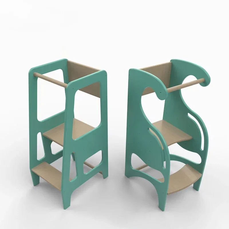 

For TOP Montessori Baby Furniture Baby Step Stool All-in-one Kitchen Helper Baby Learning