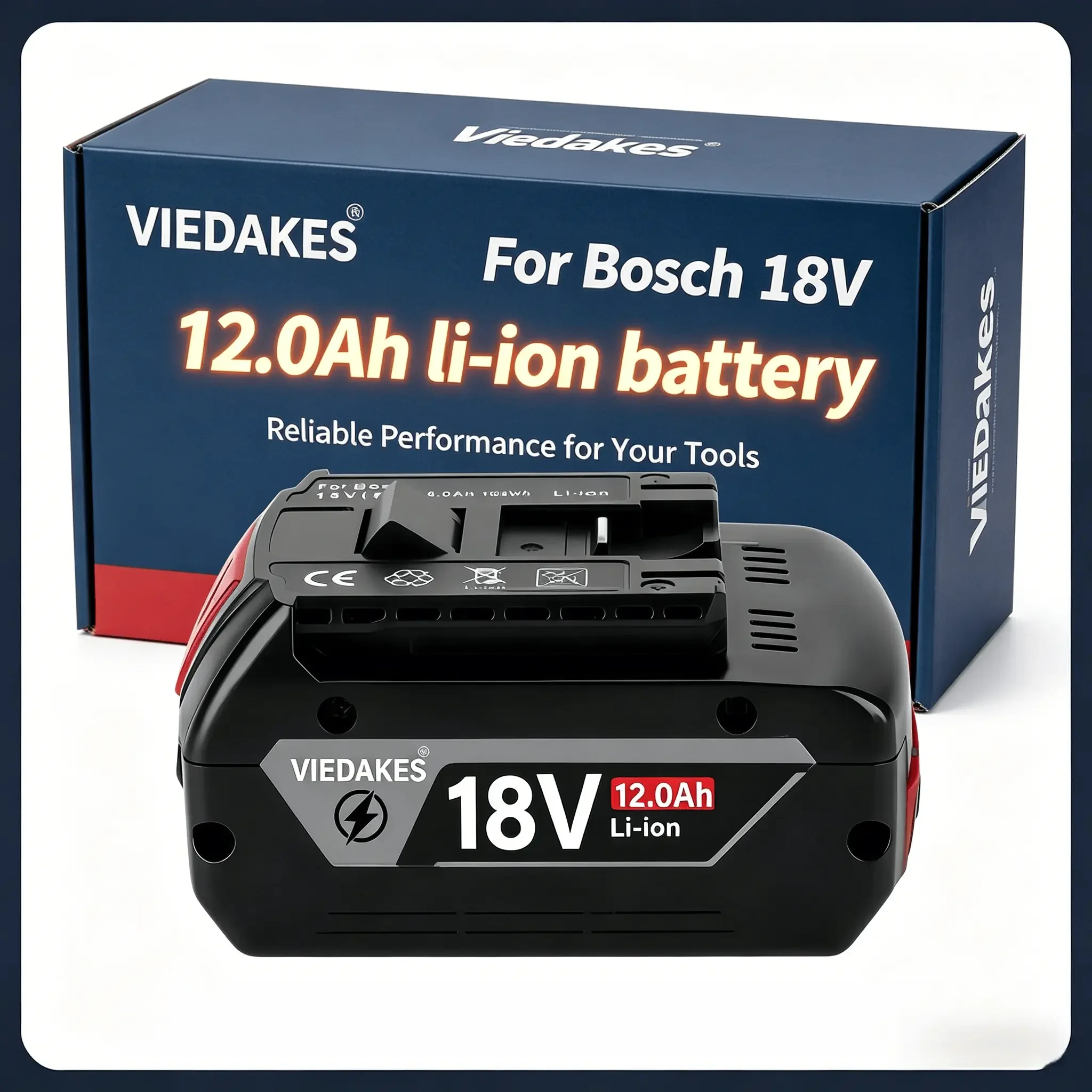 

For Bosch 18V Battery Anti Explosion Safe System BAT610G High Output Performance 보쉬밧데리 for bosch battery
