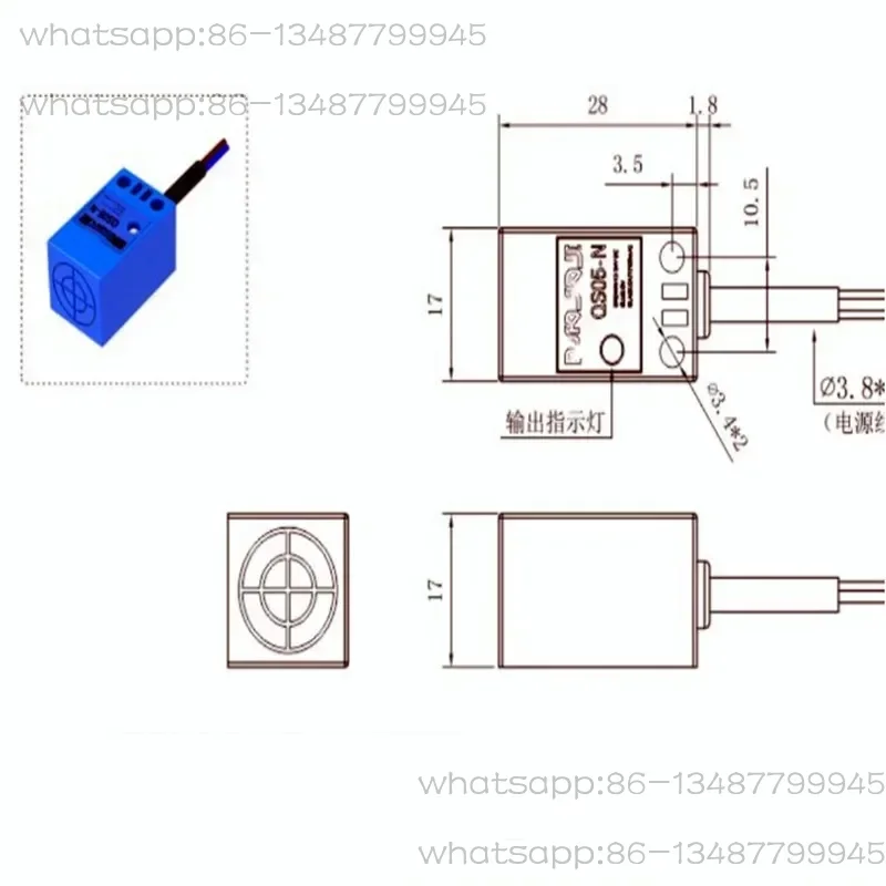 5Pcs Proximity Swit…