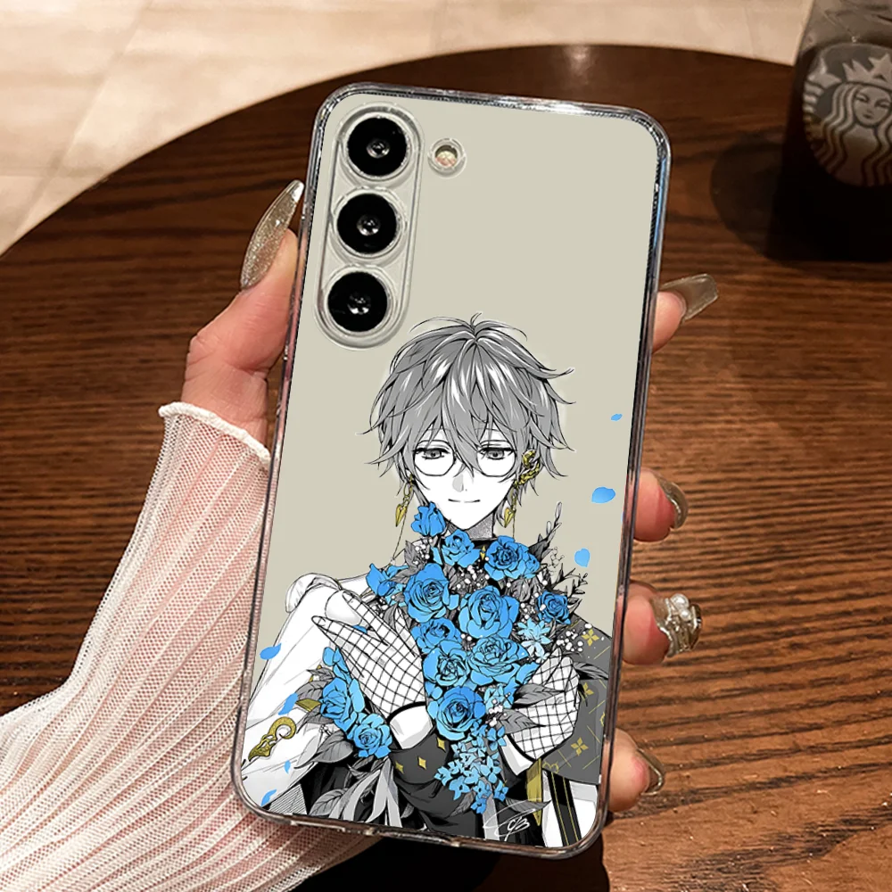Чехол для телефона Ike Eveland N-NIJISANJIS, силиконовый чехол для Samsung S30,23,21,22,20 FE lite,S10,9,PIus Note20, очень мягкий, прозрачный