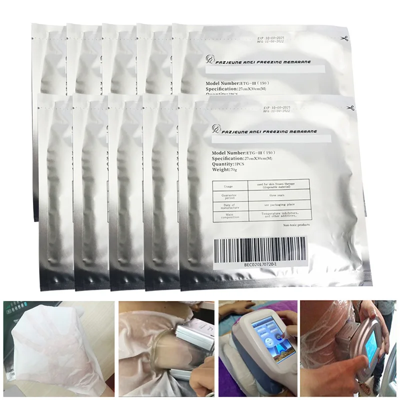 

Anti Cellulite Cryolipolysis Anti Freeze Membrance Body Slimming Pad For Cryo Skin Machine Dissolve Fat Cold Therapy Massager