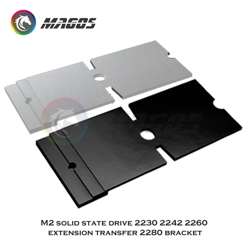 M2 NGFF NVME M.2 Extended Transfer 2230, 2242, 2260, 2280 Aircraft M2 NVME NGFF M.2 SSD Bracket