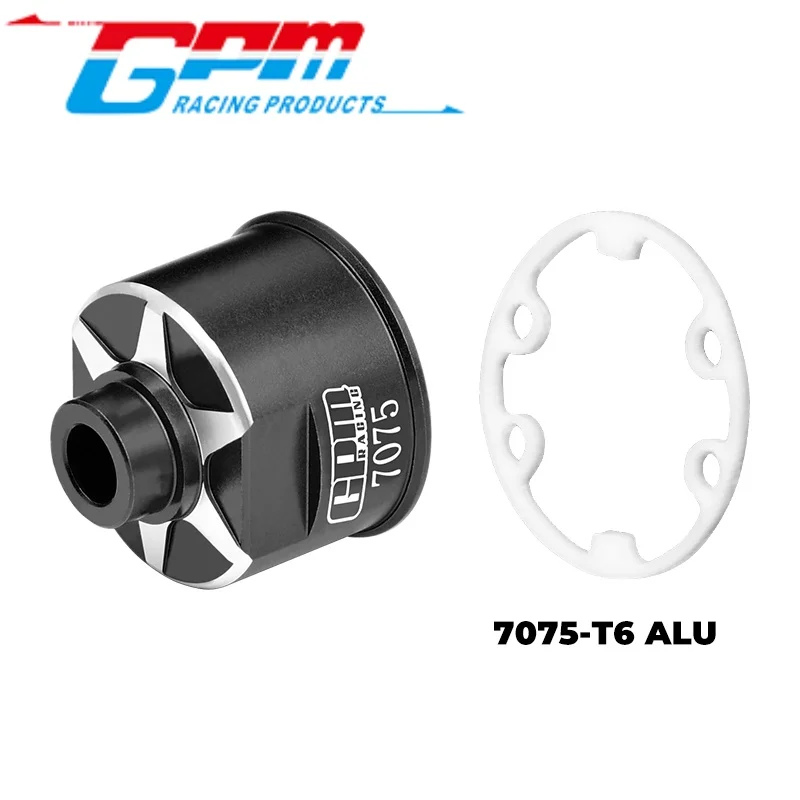 GPM ER011N ALUMINIUM 7075-T6 FRONT/REAR DIFF CASE FOR TRAXXAS E REVO / SLASH / XO-01/ FORD GT 4-TEC 2.0 / 4-TEC 3.0 CORVETTE STI