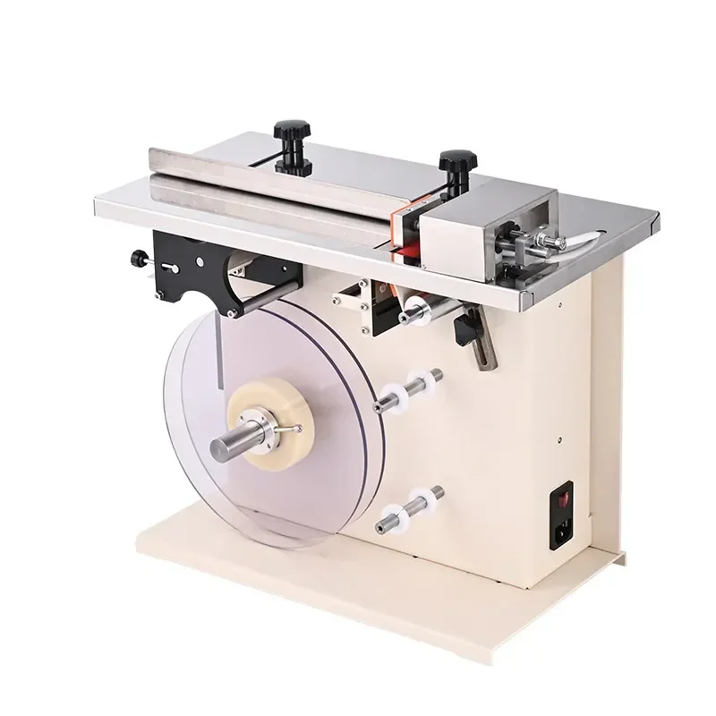 Touch Screen Automatic Label Slitter Rewinder Adjustable Width Small Sticker Roll Cutting Rewinding Machine - view 4