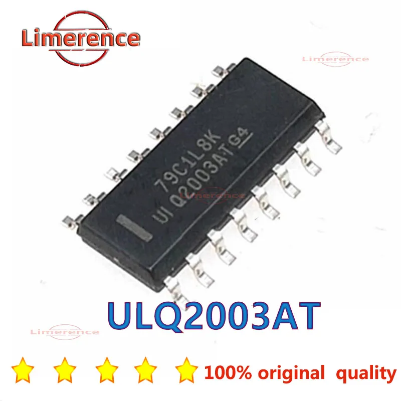 10PCS ULQ2003AT ULQ2003ATDRQ1 TSSOP-16