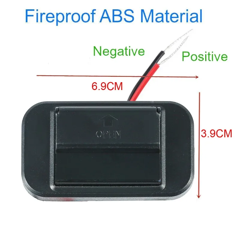 شاحن سيارة USB مدمج مع هالة LED، بديل OEM للحافلة ولوحة القيادة RV #4