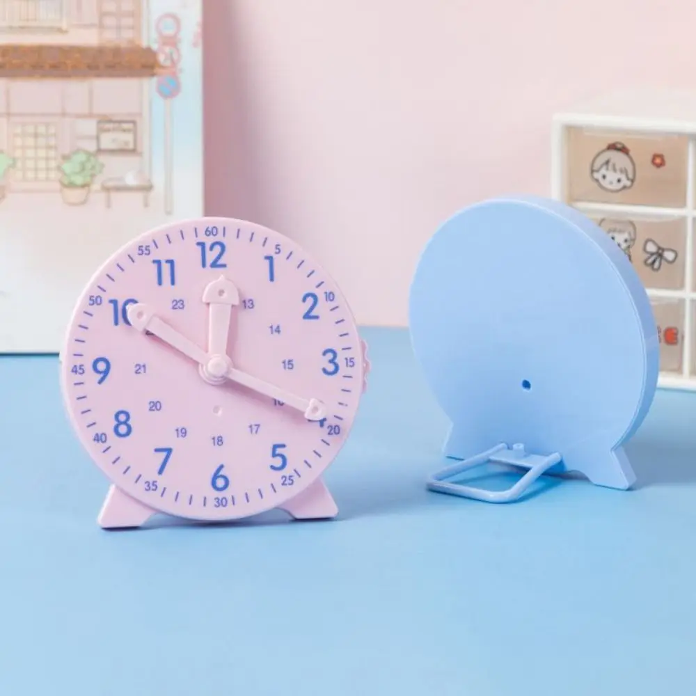 Mini Three-pin Linkage Clock Simulation Cute Teaching Clock Model Simple Mathematics Recognition Clock Elementary Students