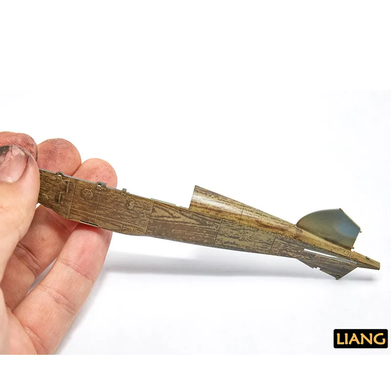 LIANG Modello Strumento Grano di legno Vernice spray Perdite Spray Foglio per incisione su metallo 0301 ~ 0304