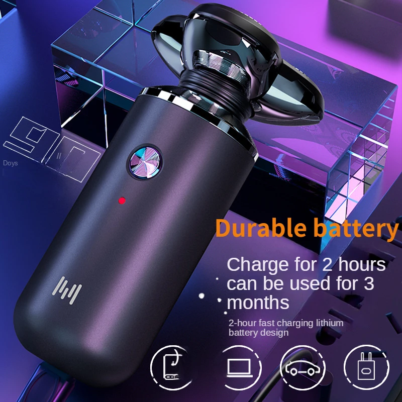 5 in 1 Multi-Functional Safety Razor Men Full-Body Waterproof Shaving Machine Electric Face Beard Trimmer Rechargeable Shaver