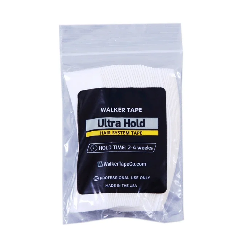 36 sztuk/partia Strong Super naprawiono System włosów taśma klejąca Super mocna taśma klejąca rozszerzona koronkowa peruka wodoodporna i odporna na pot