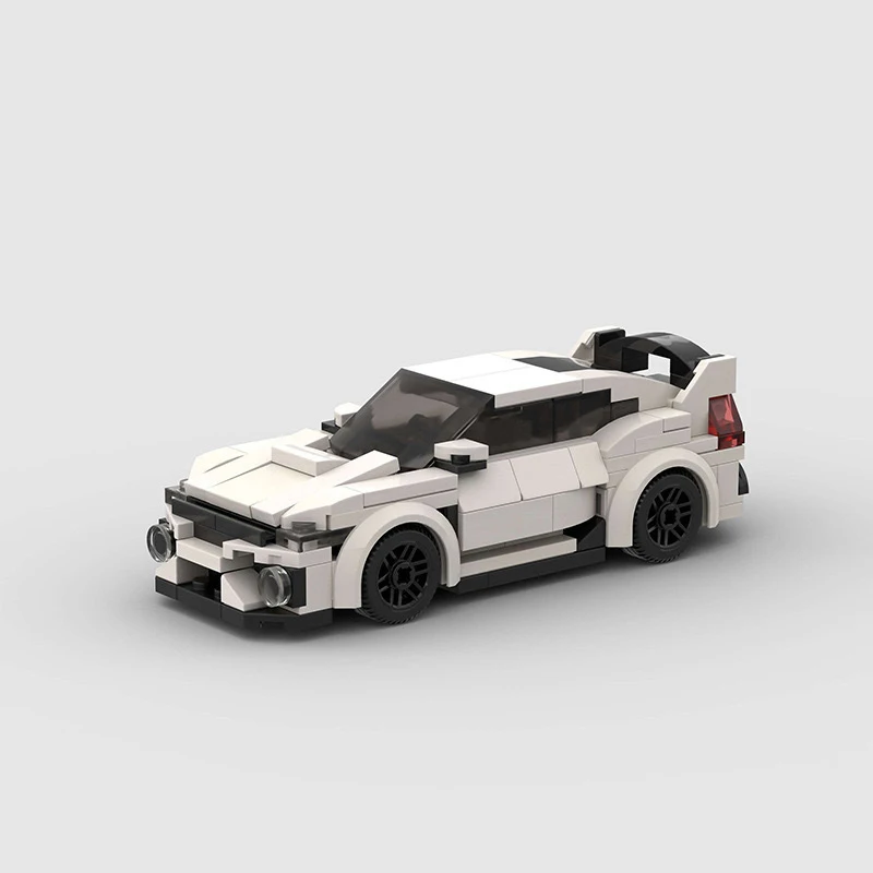 

Конструктор MOC: Спортивный автомобиль 8-го поколения, компактный, DIY, развивающая игрушка