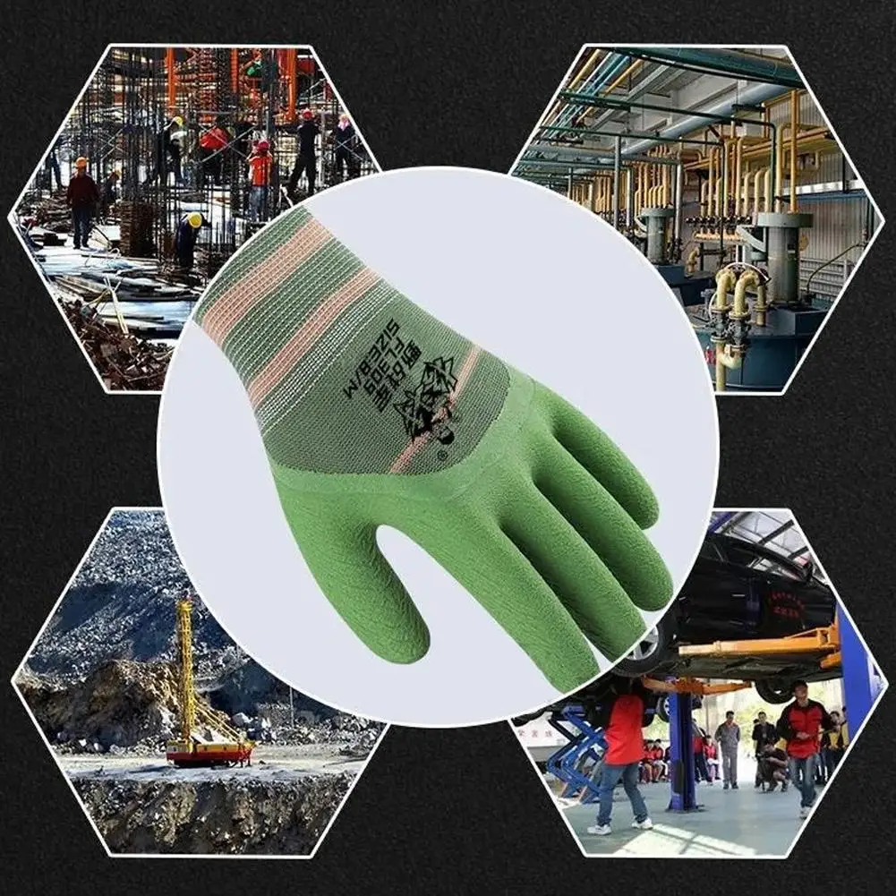 Comfortable Breathable Nylon Protective Gloves For Handling Storage Soft And Thick Protective Safety Gloves T3V2