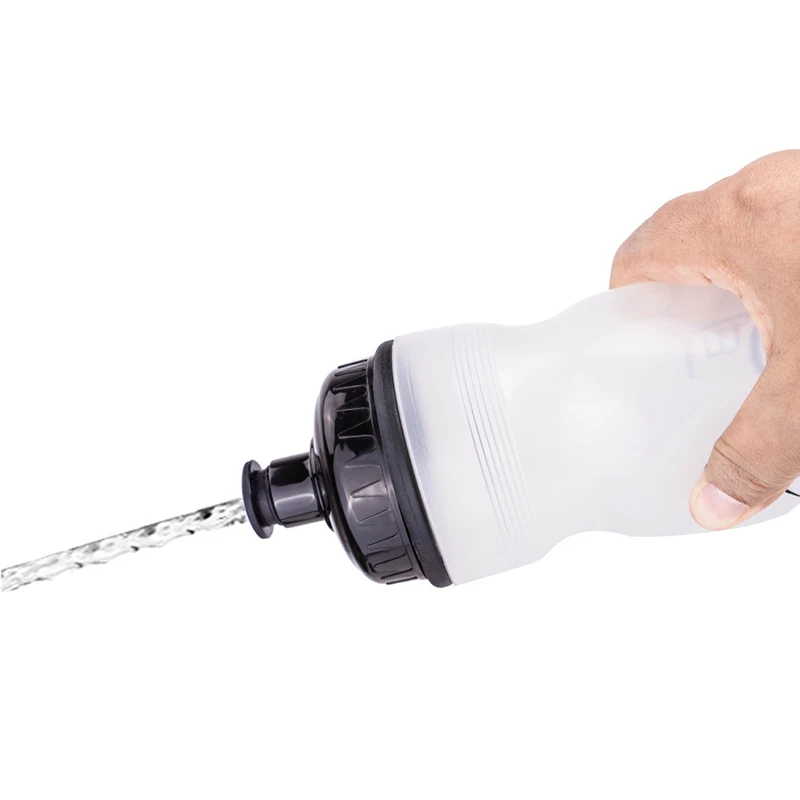 1pc 750ml transparenter Fahrrad kessel MTB Wasser flasche Fahrrad Getränke tasse pp PC Abdeckung – Detail 6