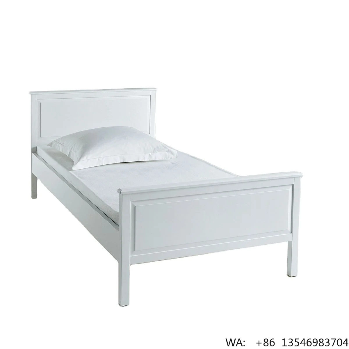 

Cat Ear Cartoon Kids Wooden Bed Frame Storage Space Silicone Anti-Collision Boys Bedroom Hotel Furniture