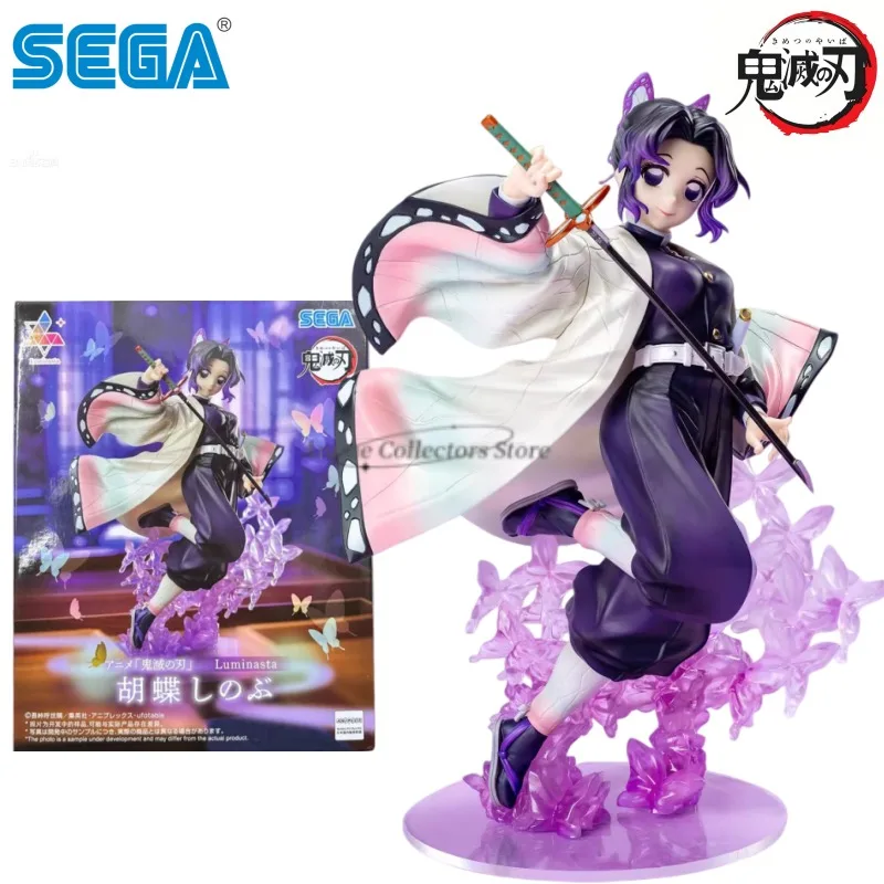 

In Stock Original SEGA Luminasta Demon Slayer 18cm Kocho Shinobu Anime Figure Collections Toys Model Ornament Gift