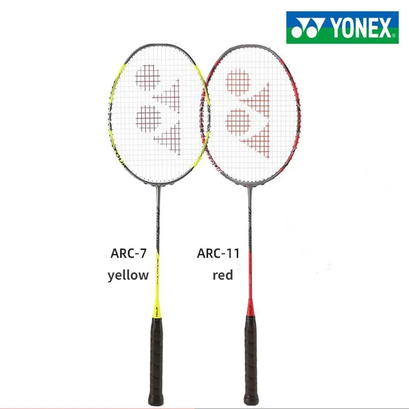 

Yonex Badminton Racket ARCSABER 11 and 7 PRO Bow and Arrow Professional Badminton Racket Set High Quality All-carbon with Line