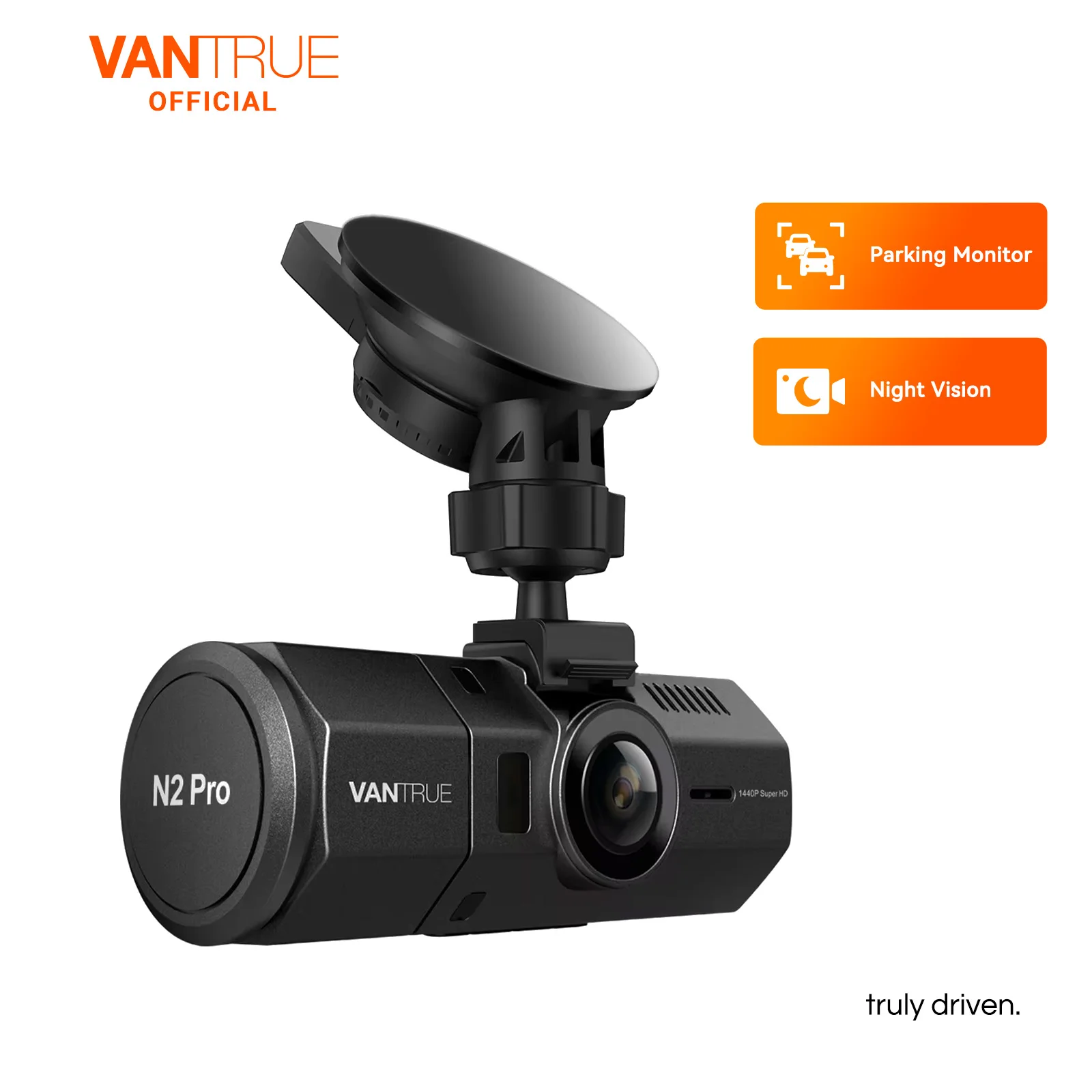 مراجعة شاملة لجهاز Vantrue N2 Pro Uber: كاميرا أمامية وداخلية بزاوية واسعة مع رؤية ليلية بالأشعة تحت الحمراء