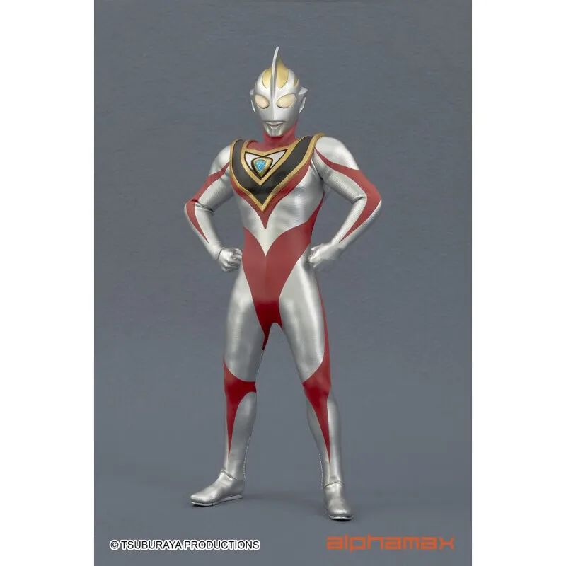 BANDAI Alphamax commoner Heisei Ultraman figure movable model toy 15cm commoner Gaia (shipped in the third quarter)