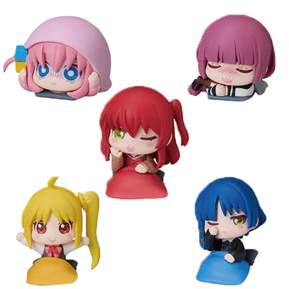 Bocchi The Rock Gachapon Blind Box Anime Gotoh Ijichi Mini Figure Kawaii Desktop Decor Surprise Gift for Fan Collection