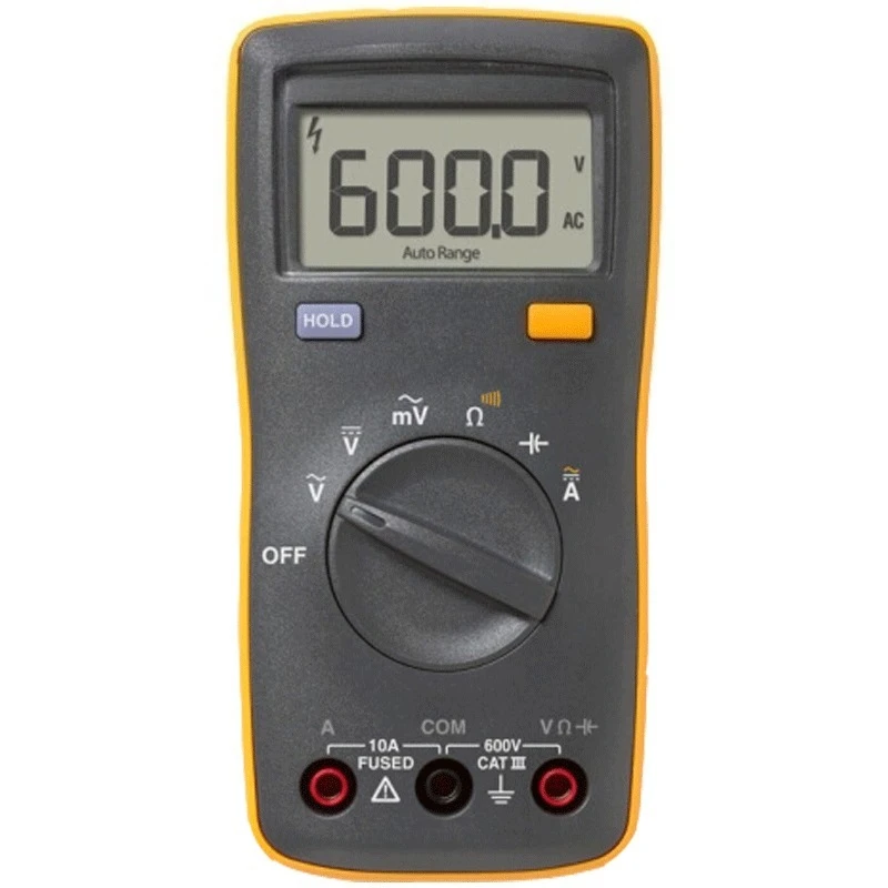 For F106 F107 Mini Digital Multimeter, Automatic Range AC/DC Voltage Meter