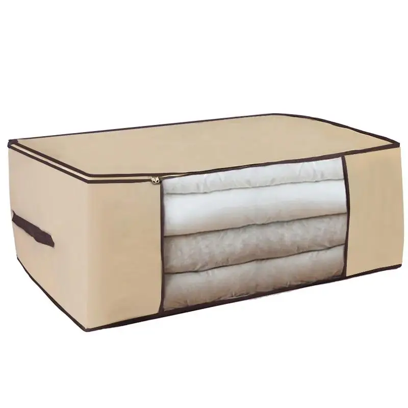 

Портативная Нетканая складная сумка для хранения одежды, коробка-органайзер для стеганой подушки, горячая Распродажа, 1 шт.