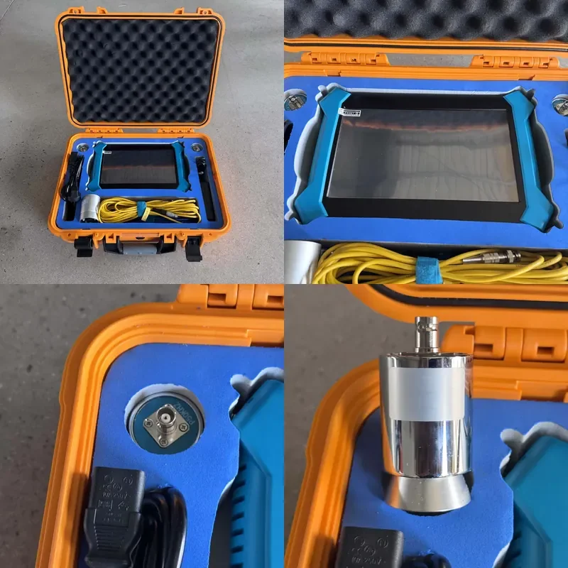 Ultrasonic Pulse Speed Tester Non-destructive Testing Equipment for Non-metallic Detection with 1 Year Electronic Power