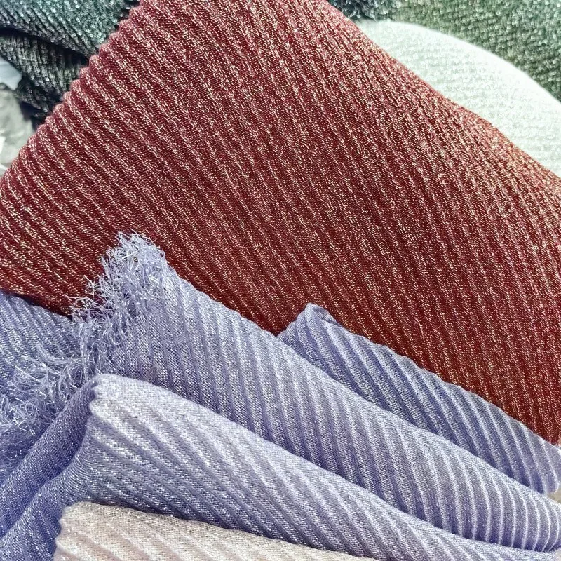 

Новый блестящий нить, шарф, женский мусульманский хиджаб, шаль с бахромой, платок, исламские палантины, шарфы, тюрбан, банданы, повязка на голову 190*70 см