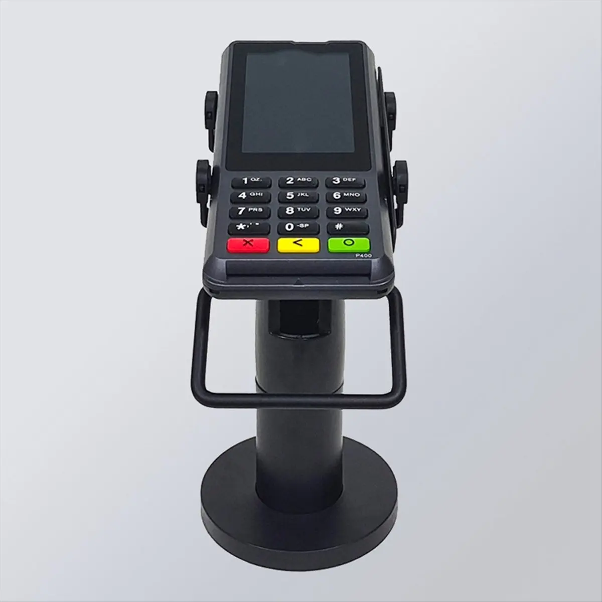 A26Z 270 Degree Square Universal Credit Cards Terminal Stand, Swivels and Tilts with A Handle, Suitable for Most POS Terminal