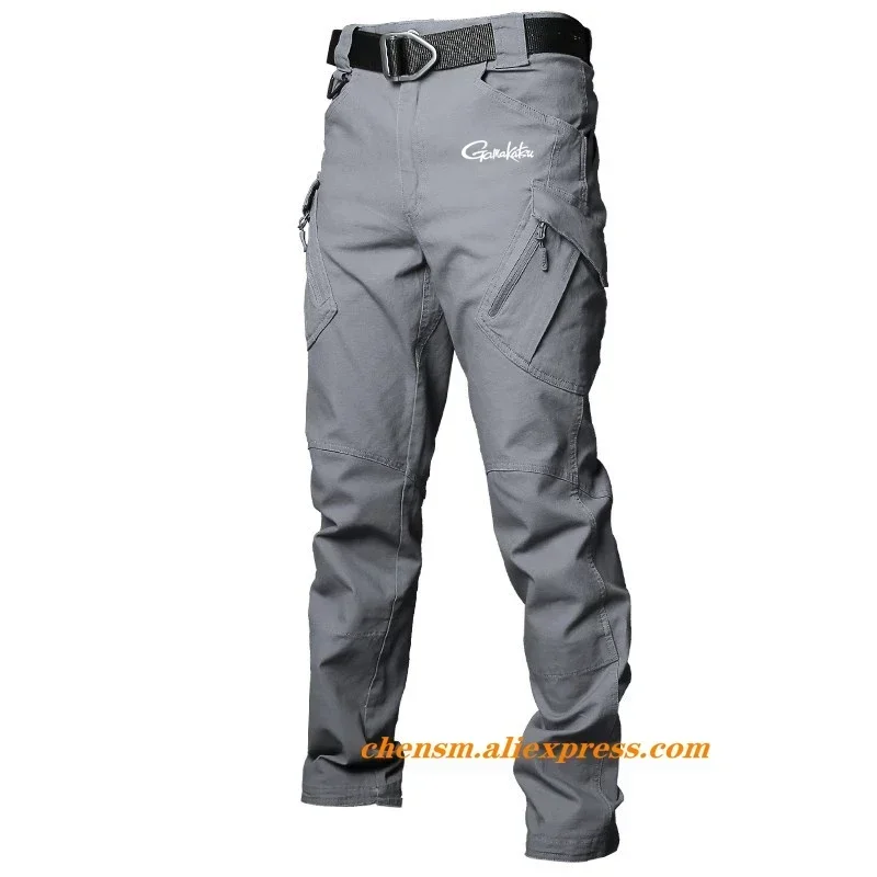 

Gamakatsu Fishing Pants Waterproof Multi-pocket Outdoor Trousers Sports Breathable Fishing Clothes Outdoor Hiking Fishing Wear