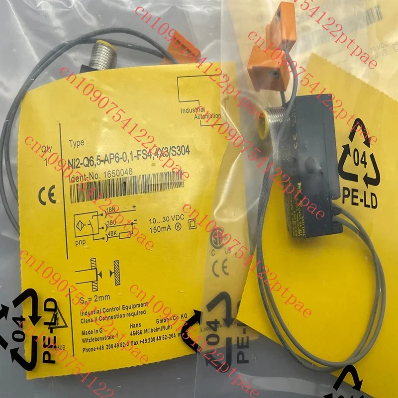 ^^ Sensore nuovissimo al 100% NI2-Q9.5-AP6-0.1-FS4.4X3/S304 Disponibile