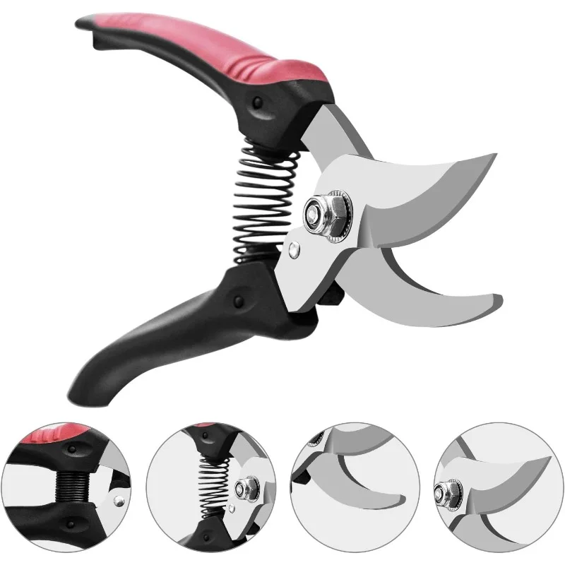 Stainless Steel Gardening Pruning Scissors 1Pc, Bonsai Trimming Shears For Home Garden Plant Care