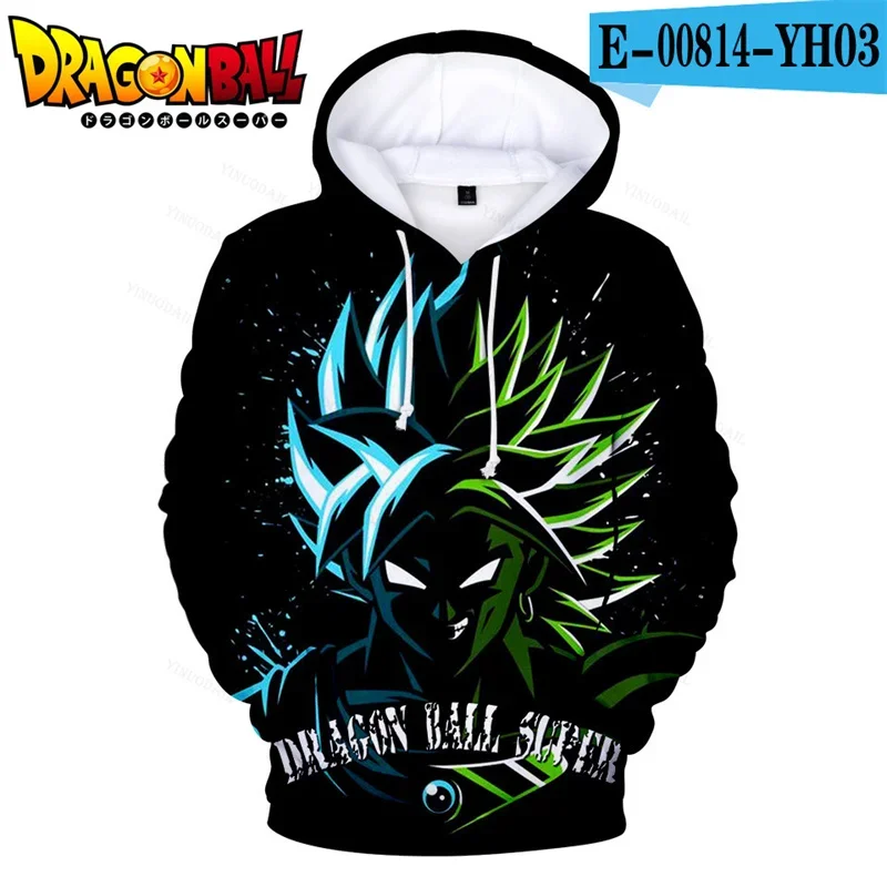 Vegeta-Sudadera con capucha de Dragon Ball Z para hombre, prenda