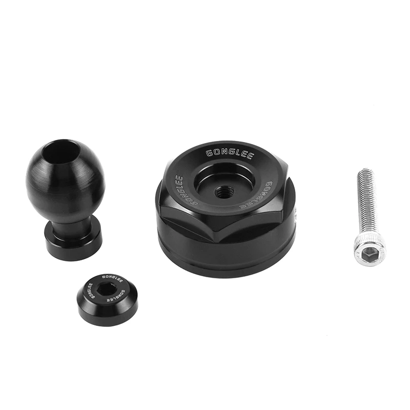 GONGLEE Triple Clamp Ball Head Base Mobile Phone Navigation Bracket Mobile Phone Holder for KAWASAKI Ninja ZX4R ZX4RR