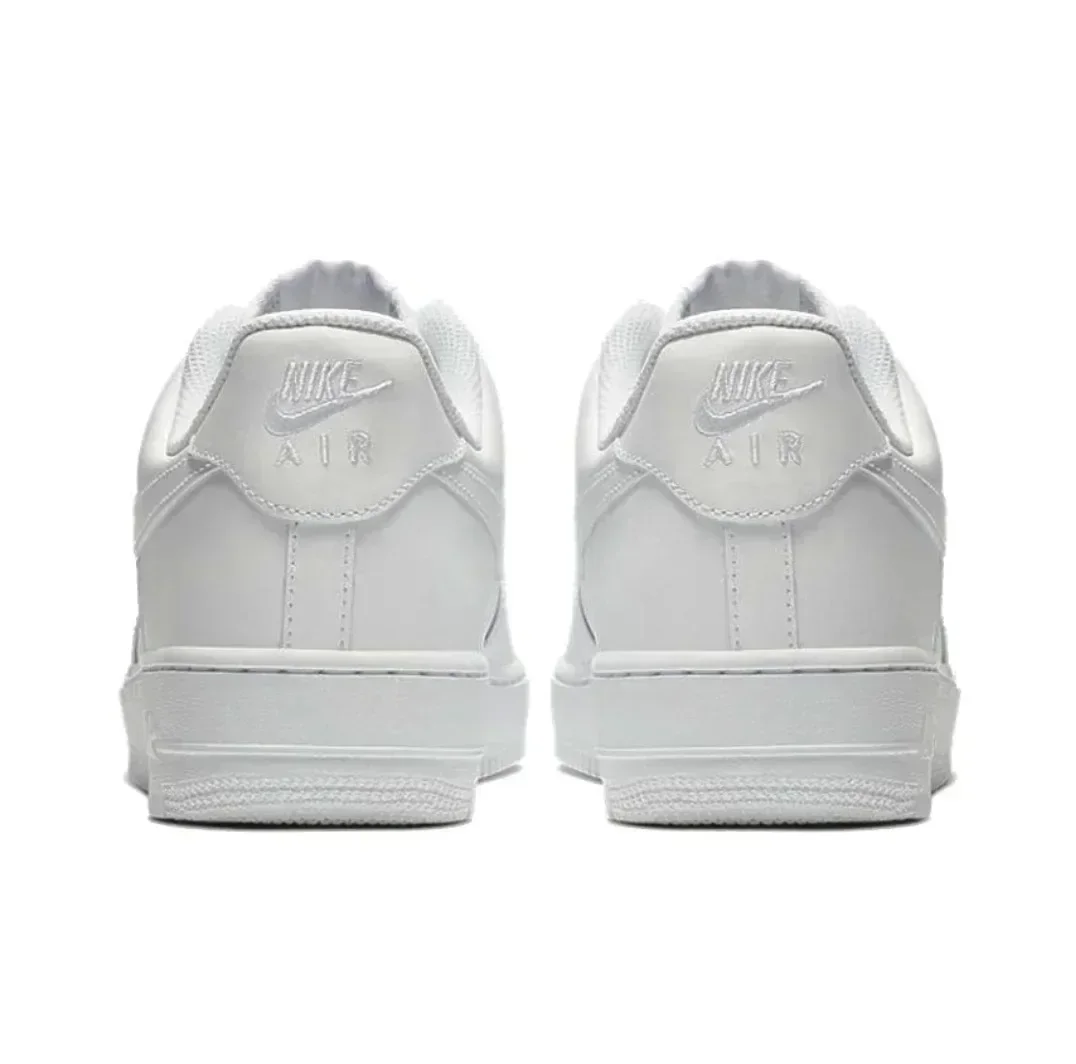 Nike Air Force 1 07, мужские и женские повседневные кроссовки Af 1, спортивная обувь для скейтбординга в стиле ретро, черно-белая