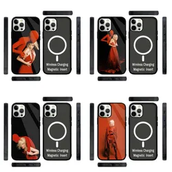 Cate Blanchett Phone Case Strong Magnetic For IPhone 15,14,13,Pro,Max,Plus,11,12,Mini For Magsafe Wireless Charging