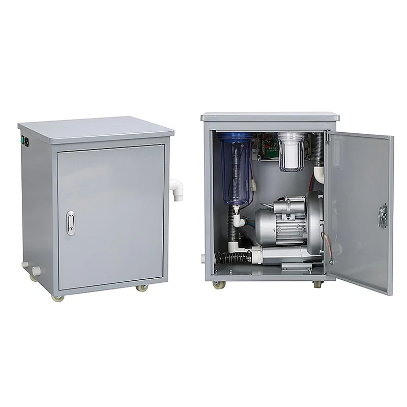 Dentals Clinic Portable Electric Vacuum Pump Suction System 220V/110V 390W/550W 16L/min for Two Users