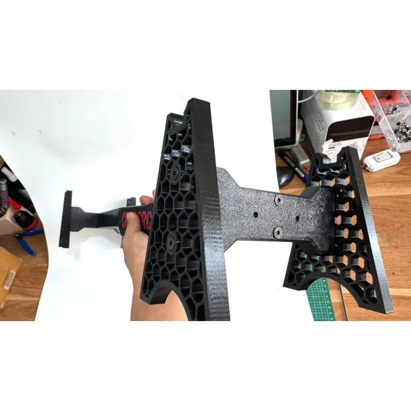 3D Printed Car Stand Accessories for CROSSRC EMO XX/XX2 4WD RC Crawler, Thickened Durable Front/Rear Axle Link Upgrade Parts