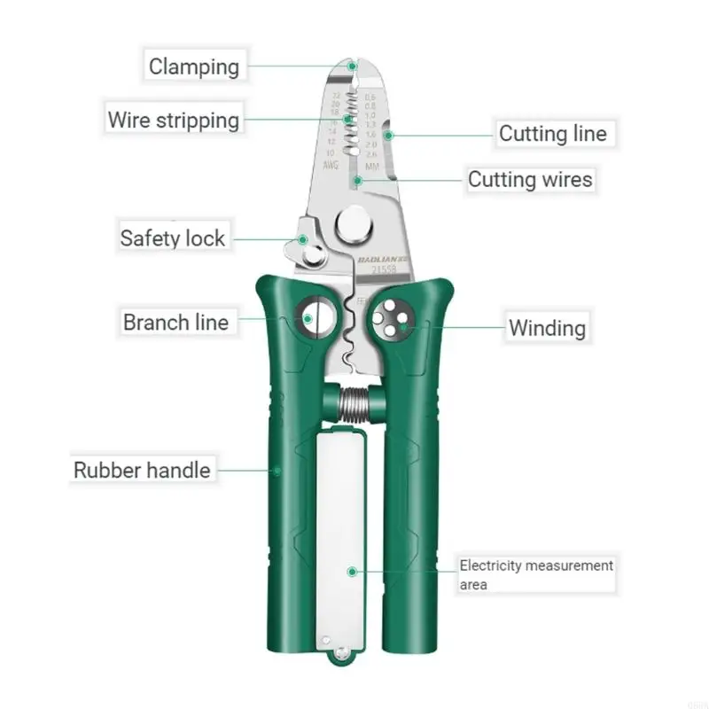 Профессиональный электрический инструмент 16 в 1 проволочной стриптизерш.