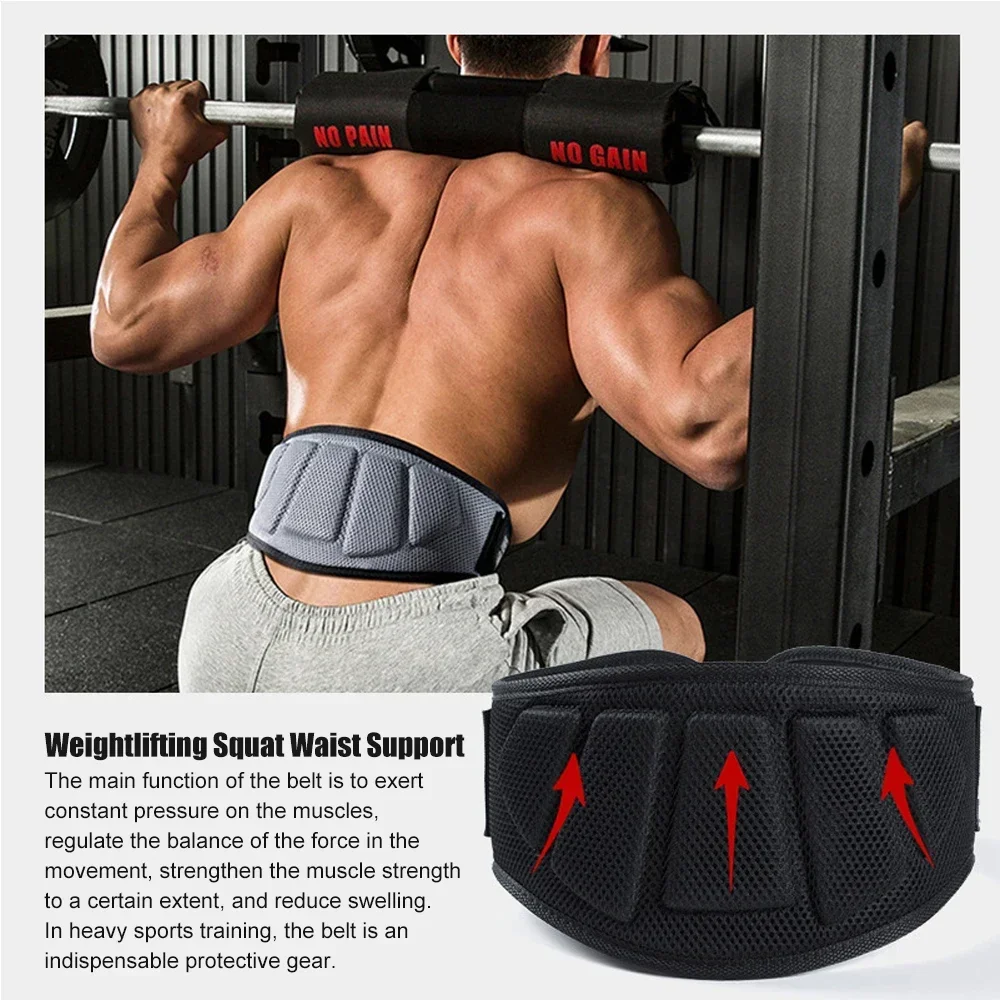 Fitness Weight Lifting Belt Workout Waist Belt Training Sport Waist Brace Gym Lumbar Back Brace Squat Powerlifting Waist Support