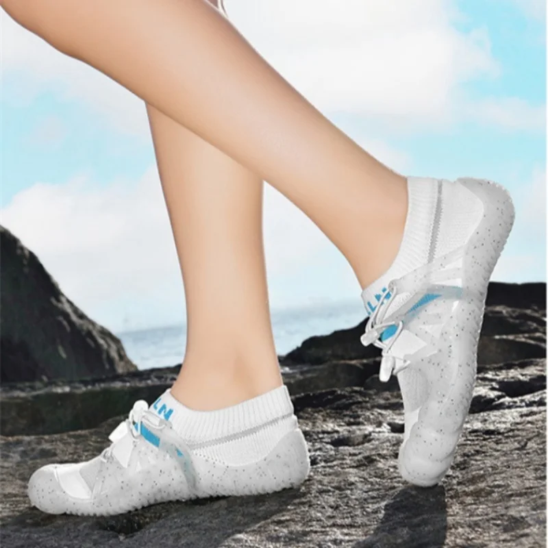 Unisex Barefoot Water Shoes Quick-Dry Non-Slip Aqua Socks for Beach Swimming Diving Surfing Yoga Lightweight Breathable Wading