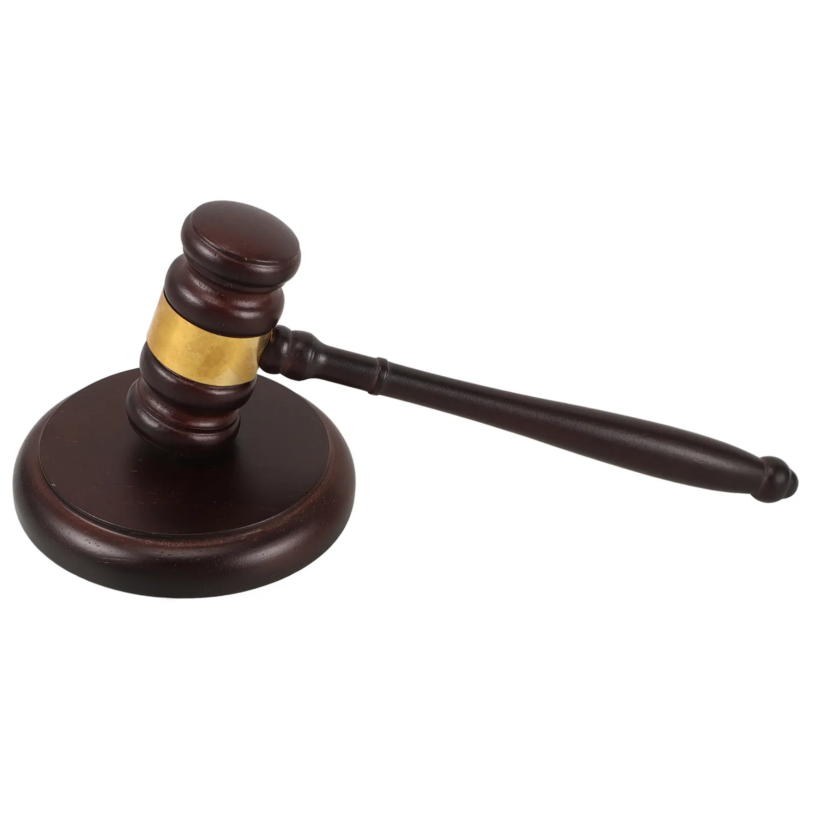 Wood Gavel Block Set Solid Wood Judge Hammer Courtroom Gavel Auctions Lawyer Office Decor Meeting Use Judge Mallet