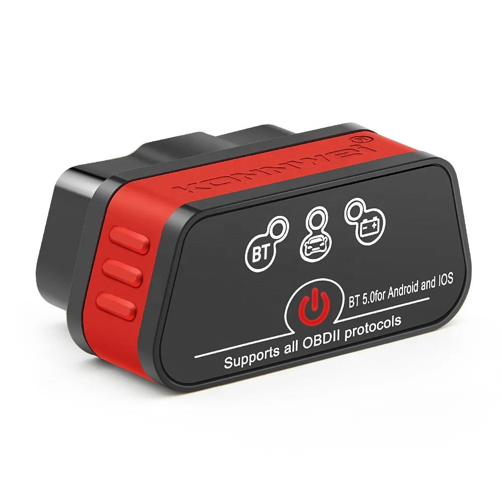 KONNWEI KW901 Wireless BT5.0 ELM327 OBD2 OBDII Car Engine CAN-BUS Code Scanner Auto Diagnostic Tool