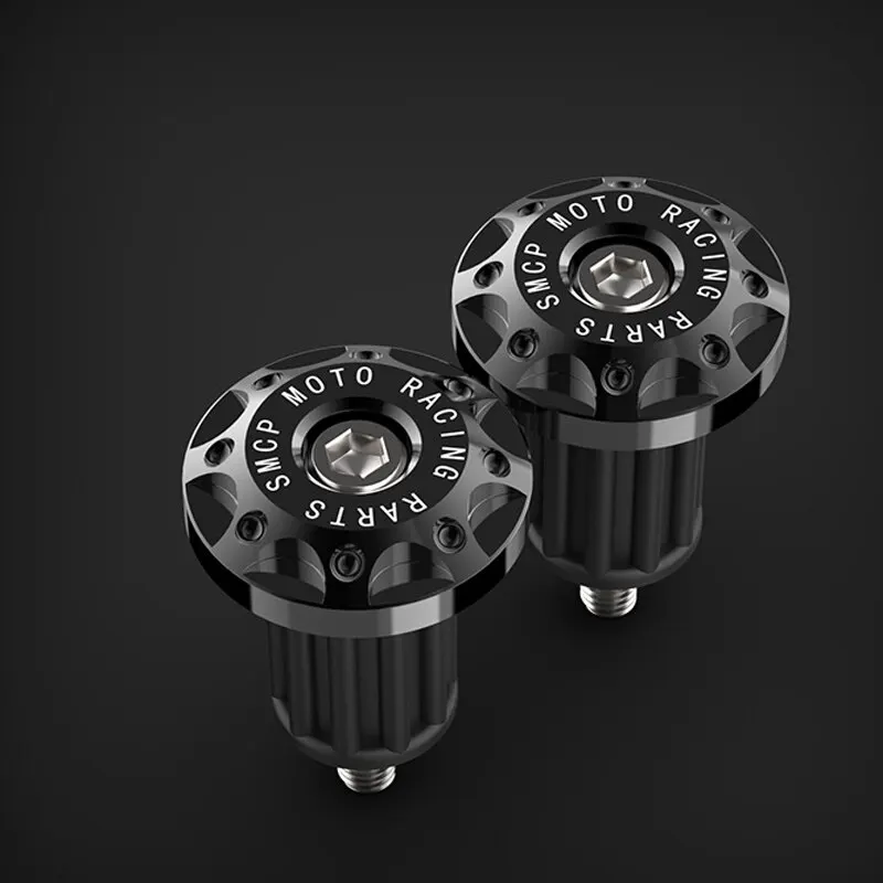 دراجة نارية المقود سدادة طرفية غطاء مقبض المنزلق لأبريليا Rs 125 أجزاء Kymco Ak 550 كاواساكي Z750 اكسسوارات Tdm 850 #5