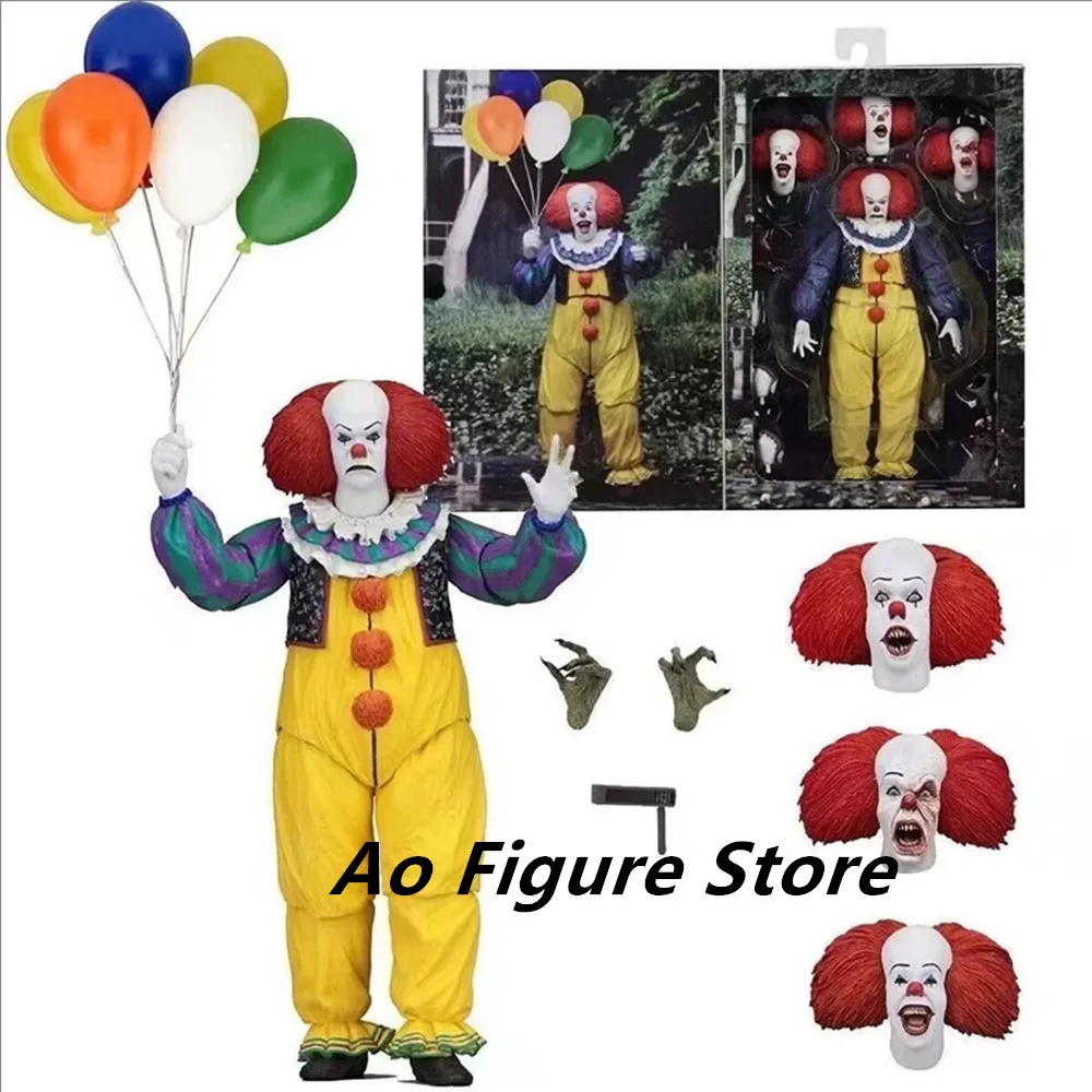 

King Joker Stephen NECA Clown Pennywise Action Figure Toys For Halloween Decoration Gift