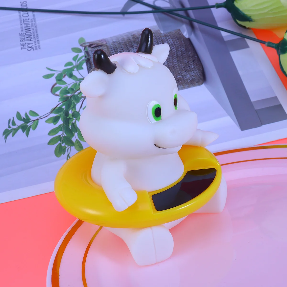 ميزان الحرارة الإلكتروني العائم حمام الطفل مؤشر درجة الحرارة مقاوم للماء لميزان حرارة حوض الاستحمام