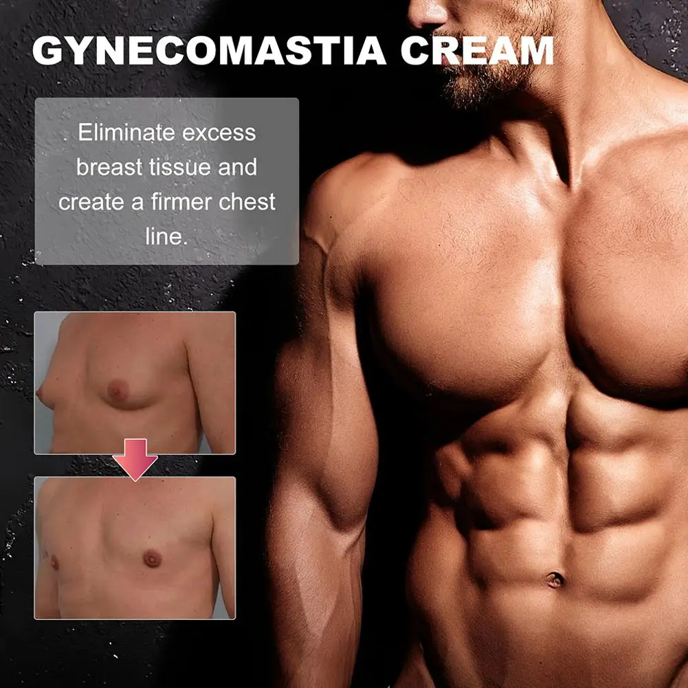 Bee Sculpting Care Solution Gynecomastia Heating Oil Man Breast Firm Massage Cream Ginger Serum Remove Excess Fat Effectiv