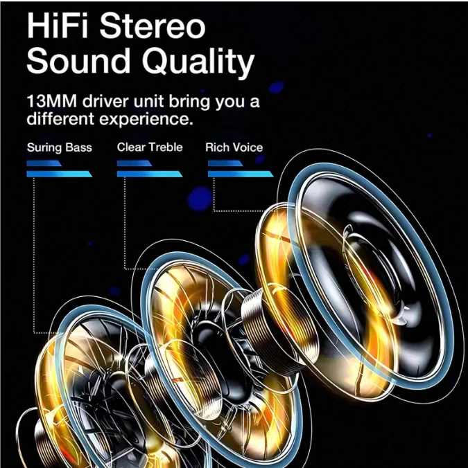 ワイヤレス Bluetooth イヤホン HiFi ステレオヘッドセットマイクノイズリダクションスポーツイヤホン Xiaomi Lenovo iPhone Samsung Huawei 用