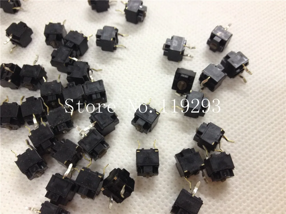 [ SA ]Matsushita Original square micro switch Microsoft IE4.0 mouse button switch point Baolei brown shark--200PCS/LOT
