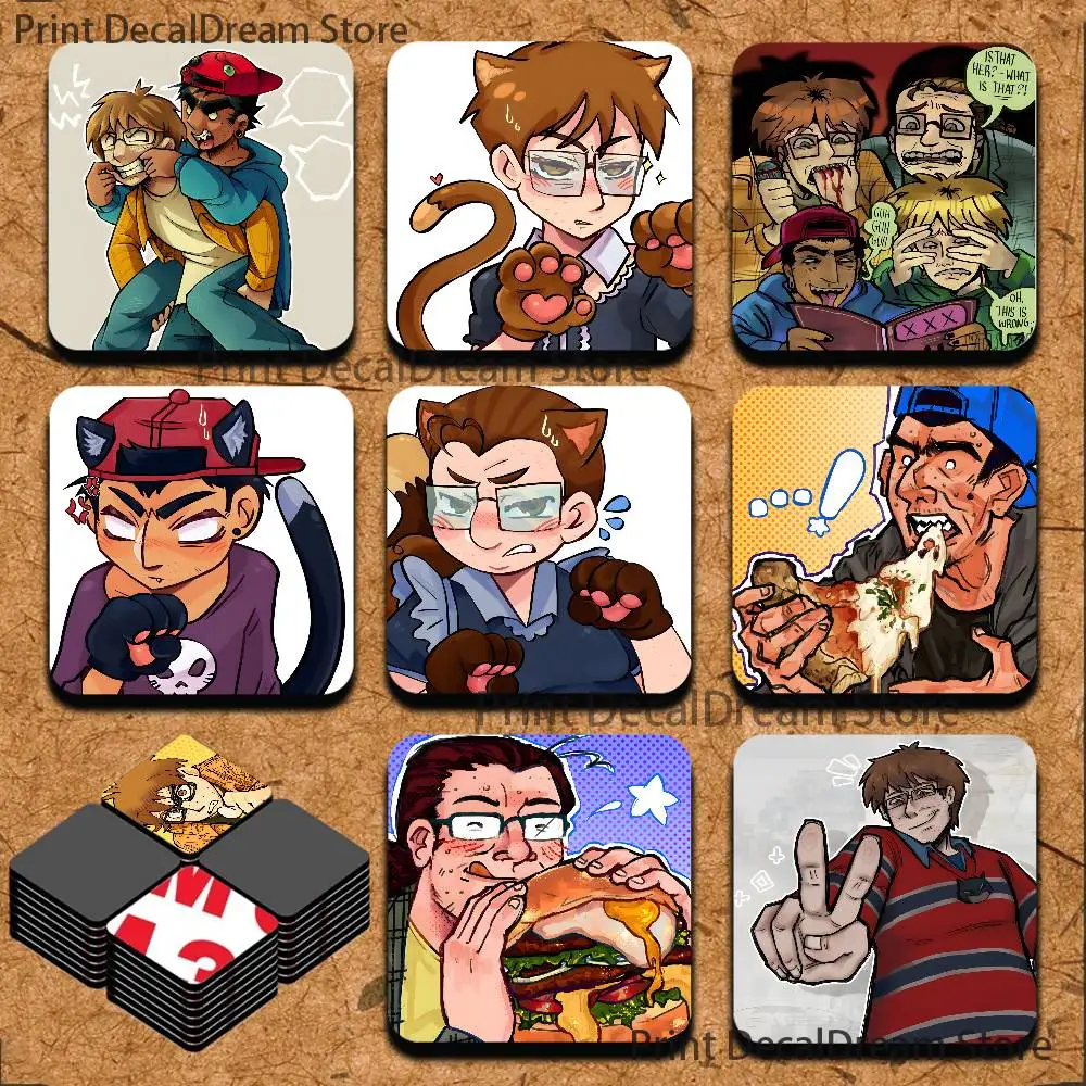 

The E-Eltingville C-Club Refrigerator Magnets Cute Cartoon Magnetic Personality Decorations Creative Gifts
